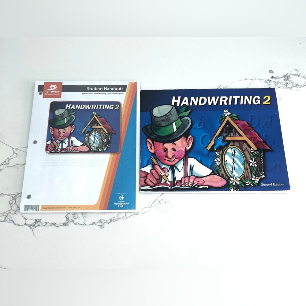 BJU PRESS HOMESCHOOL HANDWRITING 2